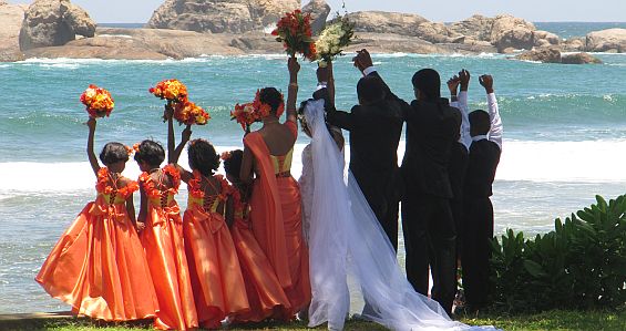 Hochzeit in Sri Lanka