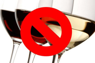 Verzichte auf Alkohol