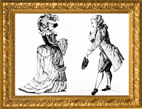 Hochzeit im 18. Jahrhundert – Kranzltanz und Limoniapfel