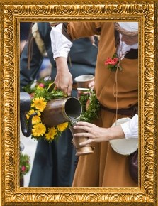 Hochzeit im Mittelalter
