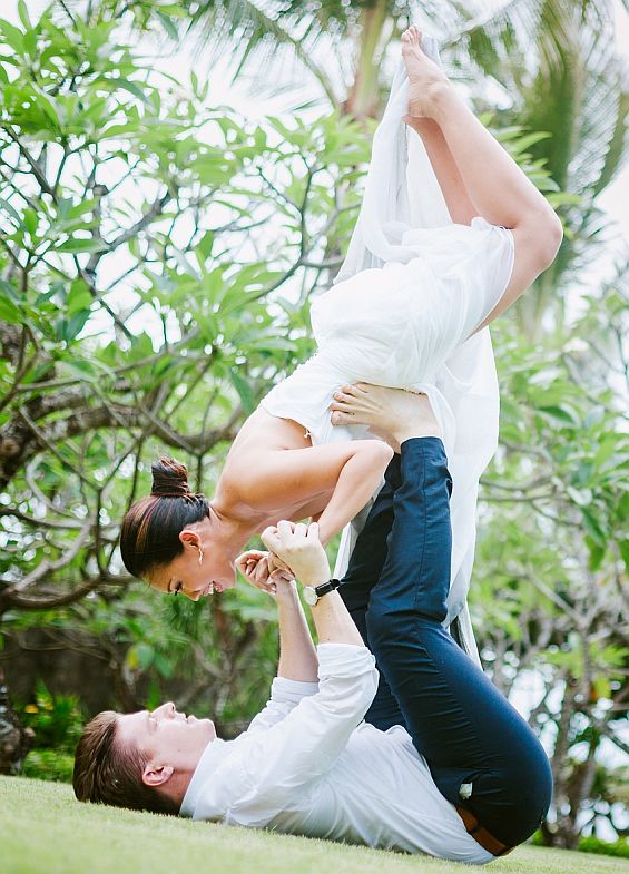 Entspannt heiraten mit Yoga