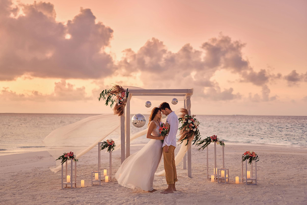 Hochzeit und Flitterwochen im Indischen Ozean: Nova Maldives